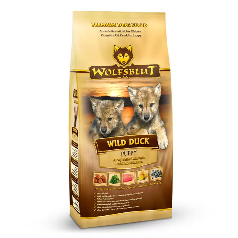 Wild Duck Puppy - Ente mit Kartoffel 2 kg